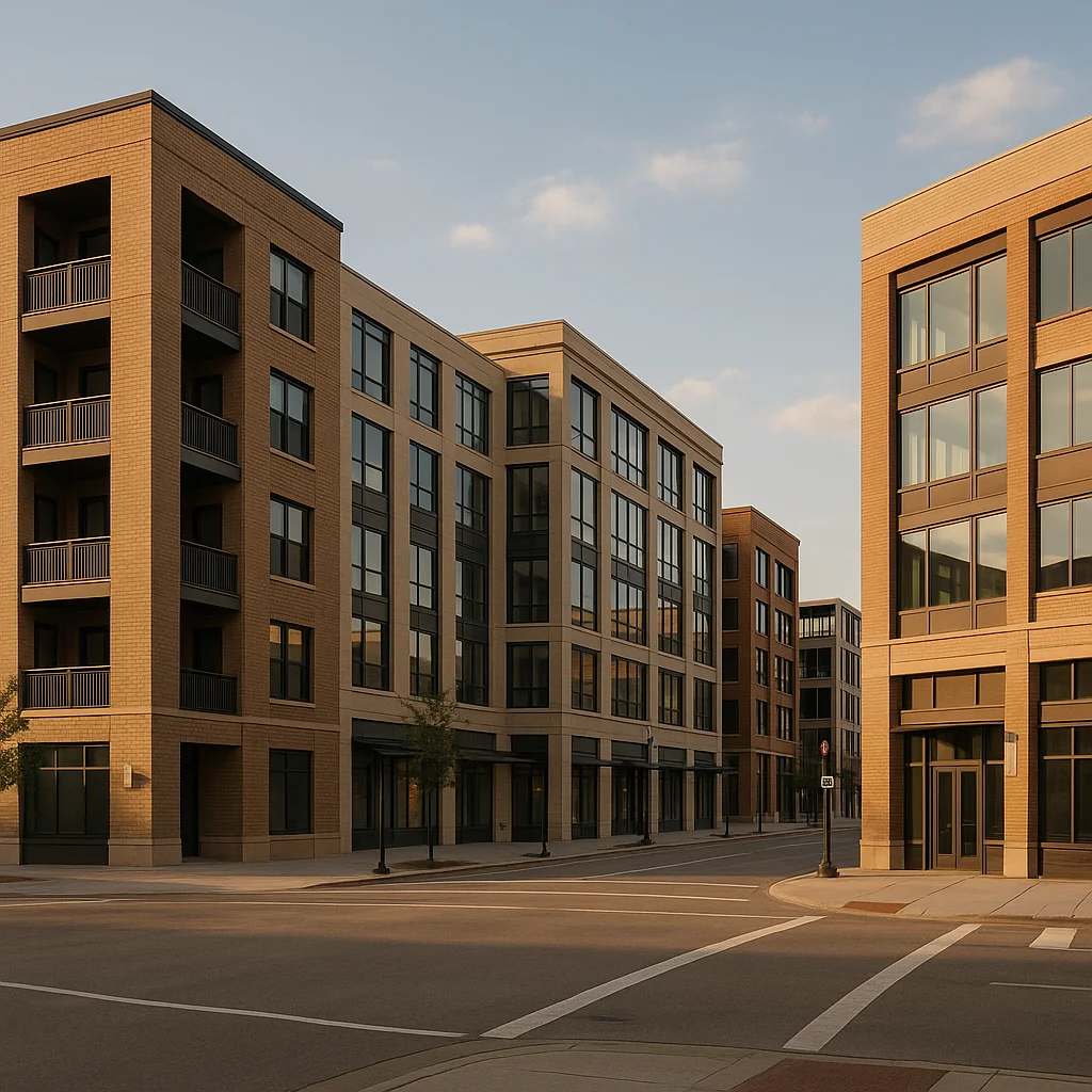 Modern urban development in Lincoln, Nebraska